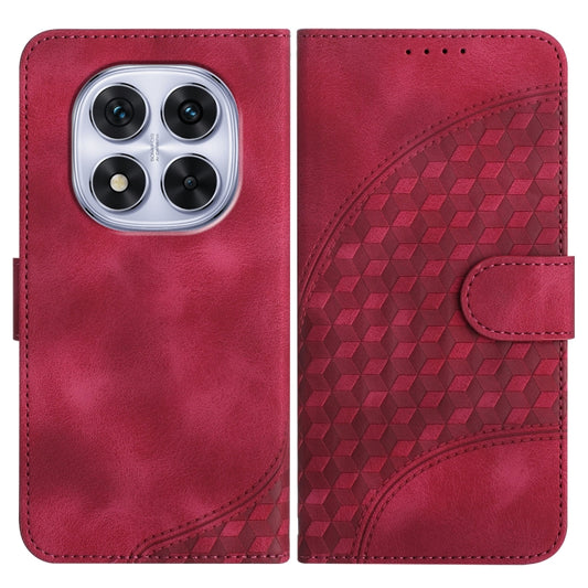 Elephant Head Embossed Phone Leather Case with Lanyard, For Redmi Note 14 Pro 5G, For Redmi 13 4G, For Redmi Turbo 3 / Poco F6