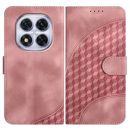 Elephant Head Embossed Phone Leather Case with Lanyard, For Redmi Note 14 5G, For Redmi Note 14 Pro+ 5G, For Redmi Note 14 Pro 5G