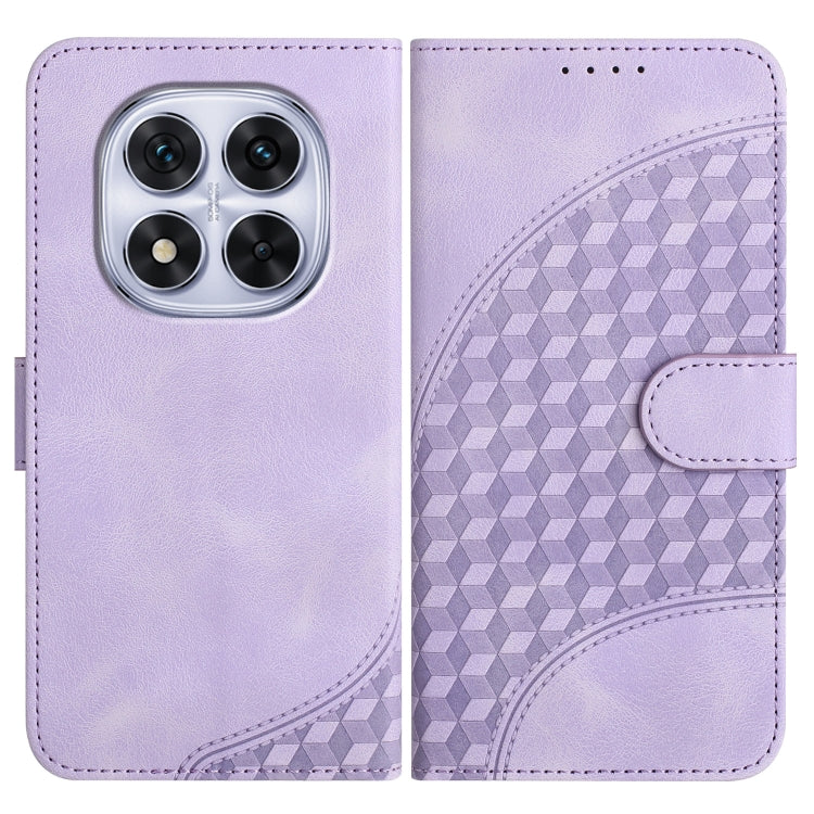 Elephant Head Embossed Phone Leather Case with Lanyard, For Redmi Note 14 5G, For Redmi Note 14 Pro+ 5G, For Redmi Note 14 Pro 5G