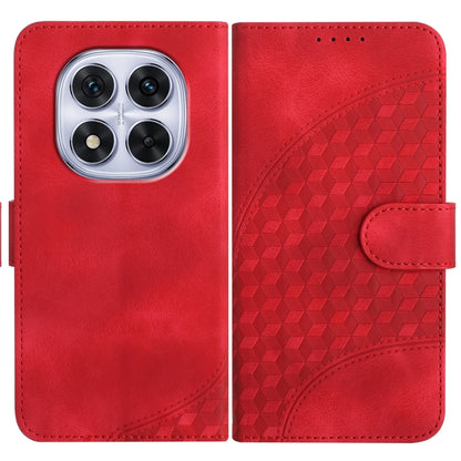 Elephant Head Embossed Phone Leather Case with Lanyard, For Redmi Note 14 5G, For Redmi Note 14 Pro+ 5G, For Redmi Note 14 Pro 5G