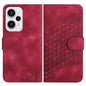 Elephant Head Embossed Phone Leather Case with Lanyard, For Redmi Note 13R Pro / Poco X6 Neo, For Redmi Note 12 Turbo / Poco F5