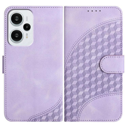 Elephant Head Embossed Phone Leather Case with Lanyard, For Redmi Note 13R Pro / Poco X6 Neo, For Redmi Note 12 Turbo / Poco F5