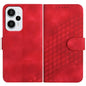 Elephant Head Embossed Phone Leather Case with Lanyard, For Redmi Note 13R Pro / Poco X6 Neo, For Redmi Note 12 Turbo / Poco F5