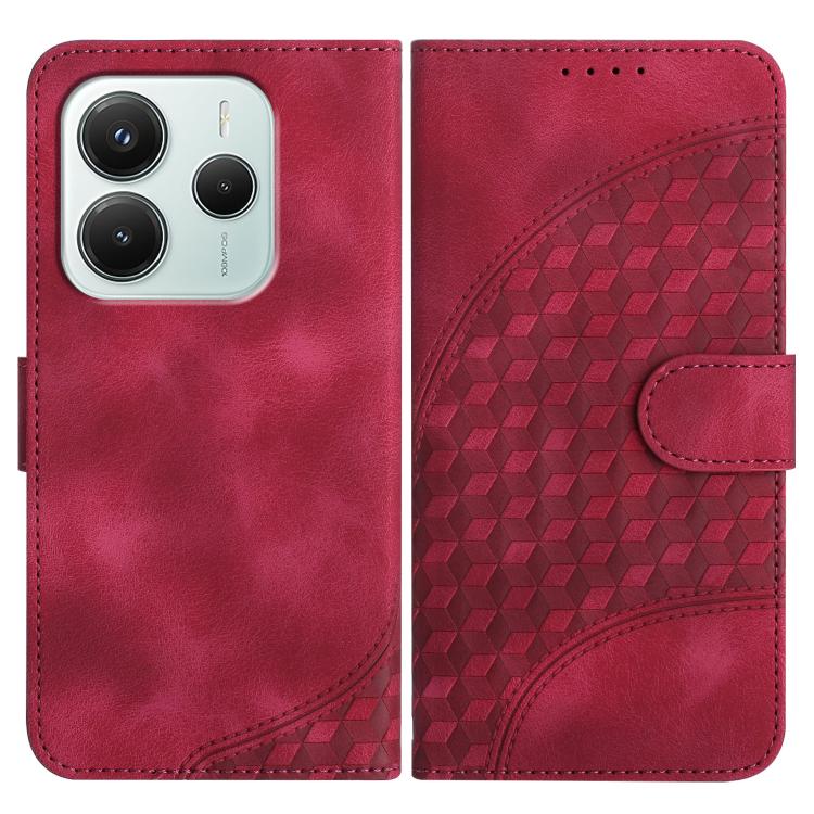 Elephant Head Embossed Phone Leather Case with Lanyard, For Redmi K80 Pro / Xiaomi Poco F7 Ultra, For Redmi K80 / Xiaomi Poco F7 Pro, For Redmi Note 14 4G 164.84mm