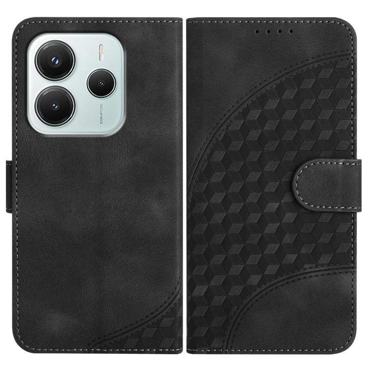 Elephant Head Embossed Phone Leather Case with Lanyard, For Redmi K80 Pro / Xiaomi Poco F7 Ultra, For Redmi K80 / Xiaomi Poco F7 Pro, For Redmi Note 14 4G 164.84mm