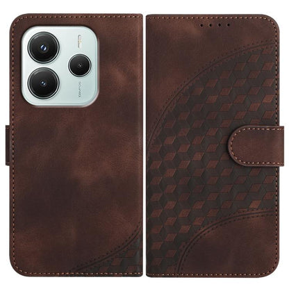 Elephant Head Embossed Phone Leather Case with Lanyard, For Redmi K80 Pro / Xiaomi Poco F7 Ultra, For Redmi K80 / Xiaomi Poco F7 Pro, For Redmi Note 14 4G 164.84mm