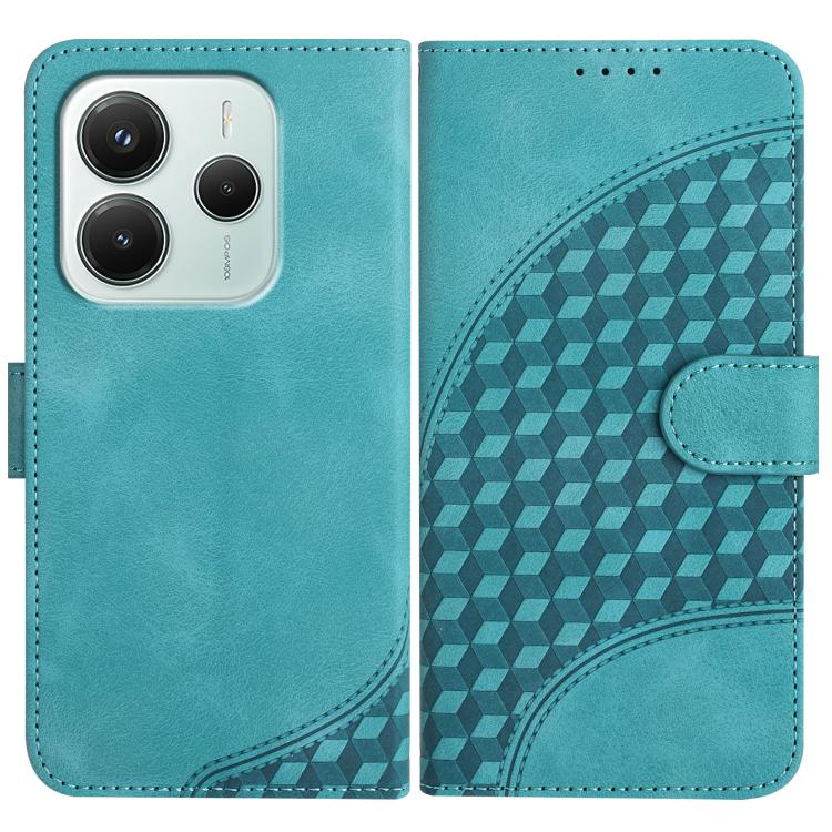 Elephant Head Embossed Phone Leather Case with Lanyard, For Redmi K80 Pro / Xiaomi Poco F7 Ultra, For Redmi K80 / Xiaomi Poco F7 Pro, For Redmi Note 14 4G 164.84mm