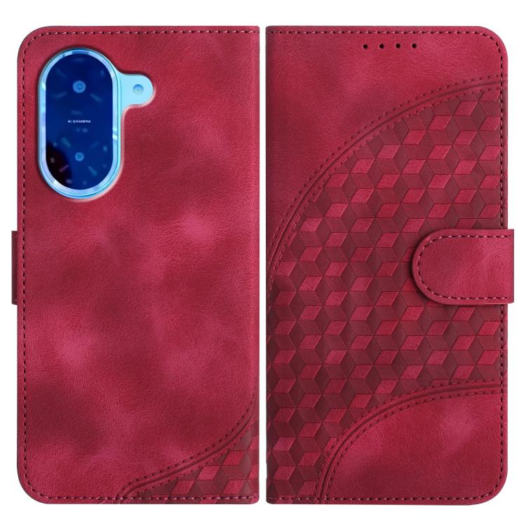 Elephant Head Embossed Phone Leather Case with Lanyard, For Redmi 15 5G / 4G EU 171mm, For Redmi Turbo 4 Pro / Xiaomi Poco F7, For Redmi A5 4G 171.7mm / Xiaomi Poco C71