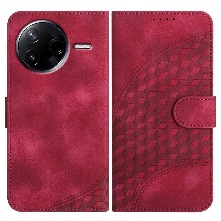 Elephant Head Embossed Phone Leather Case with Lanyard, For Redmi K80 Pro / Xiaomi Poco F7 Ultra, For Redmi K80 / Xiaomi Poco F7 Pro, For Redmi Note 14 4G 164.84mm