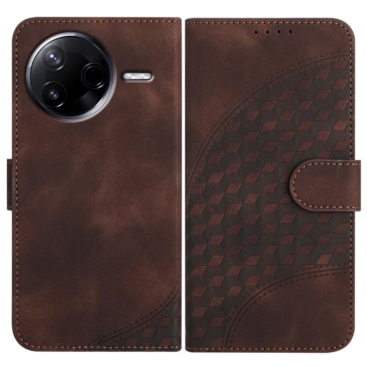 Elephant Head Embossed Phone Leather Case with Lanyard, For Redmi K80 Pro / Xiaomi Poco F7 Ultra, For Redmi K80 / Xiaomi Poco F7 Pro, For Redmi Note 14 4G 164.84mm