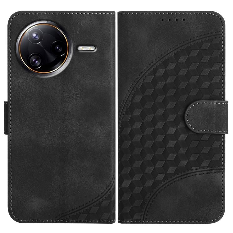 Elephant Head Embossed Phone Leather Case with Lanyard, For Redmi K80 Pro / Xiaomi Poco F7 Ultra, For Redmi K80 / Xiaomi Poco F7 Pro, For Redmi Note 14 4G 164.84mm