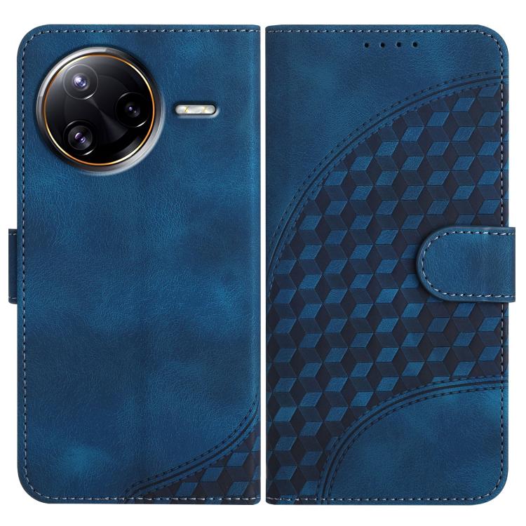 Elephant Head Embossed Phone Leather Case with Lanyard, For Redmi K80 Pro / Xiaomi Poco F7 Ultra, For Redmi K80 / Xiaomi Poco F7 Pro, For Redmi Note 14 4G 164.84mm