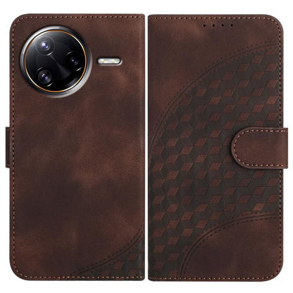 Elephant Head Embossed Phone Leather Case with Lanyard, For Redmi K80 Pro / Xiaomi Poco F7 Ultra, For Redmi K80 / Xiaomi Poco F7 Pro, For Redmi Note 14 4G 164.84mm