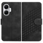 Elephant Head Embossed Phone Leather Case with Lanyard, For Redmi 15 5G Global / 15 4G SEA 169.5mm, For Redmi 15 5G / 4G EU 171mm, For Redmi Turbo 4 Pro / Poco F7