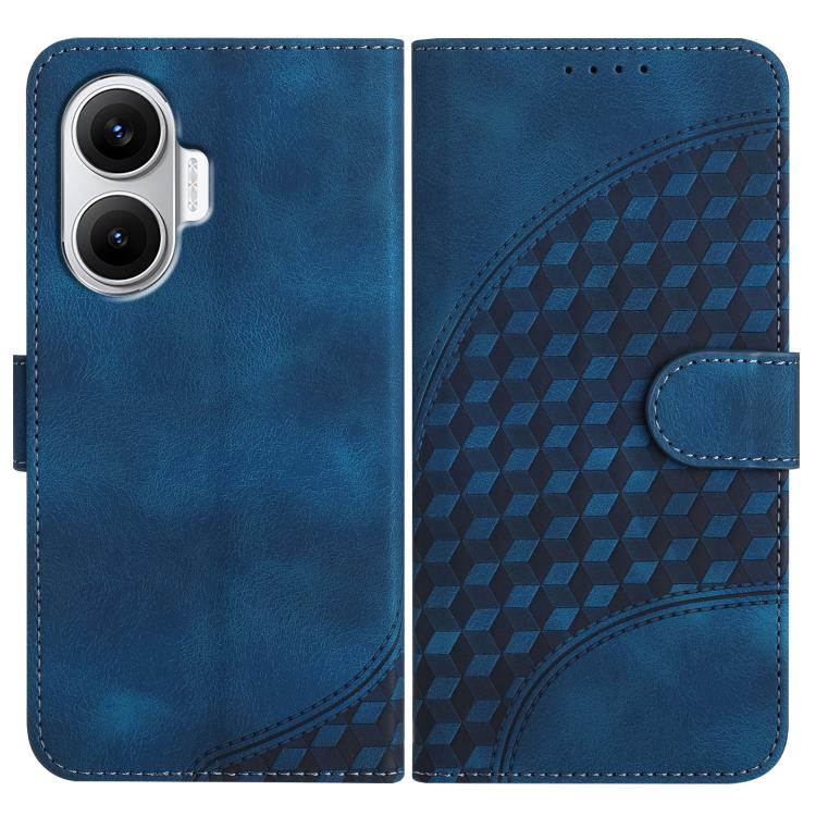 Elephant Head Embossed Phone Leather Case with Lanyard, For Redmi 15 5G Global / 15 4G SEA 169.5mm, For Redmi 15 5G / 4G EU 171mm, For Redmi Turbo 4 Pro / Poco F7
