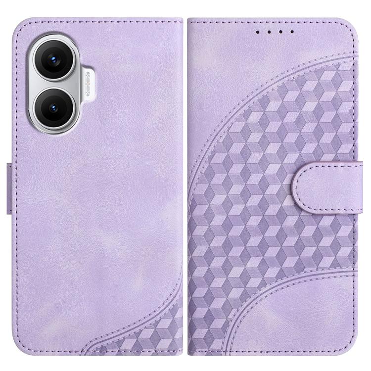 Elephant Head Embossed Phone Leather Case with Lanyard, For Redmi 15 5G Global / 15 4G SEA 169.5mm, For Redmi 15 5G / 4G EU 171mm, For Redmi Turbo 4 Pro / Poco F7