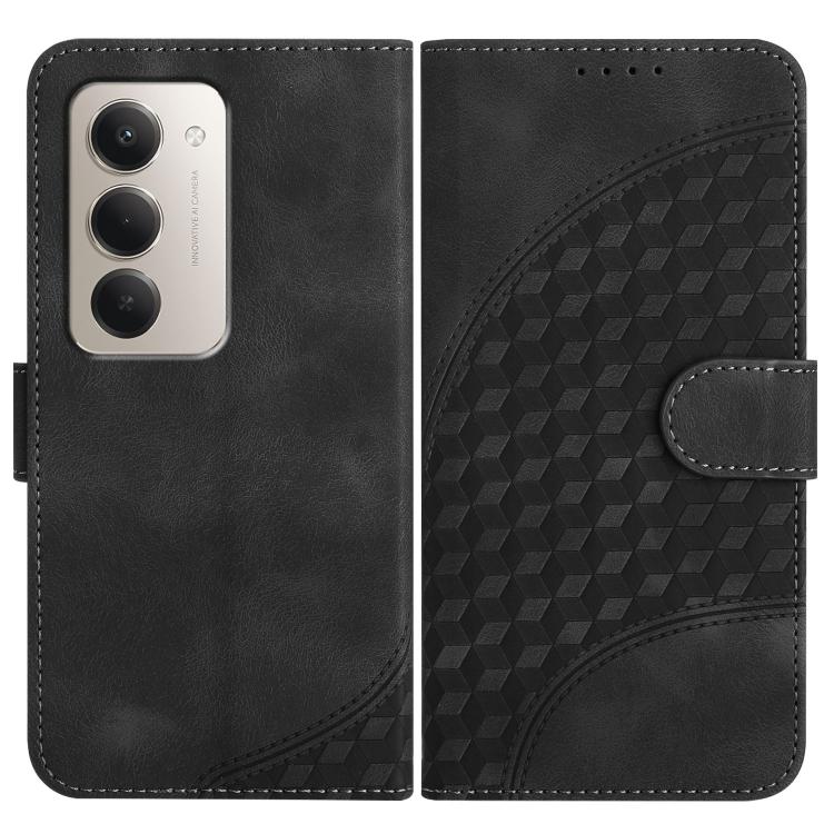 Elephant Head Embossed Phone Leather Case with Lanyard, For Redmi 15 5G / 4G EU 171mm, For Redmi Turbo 4 Pro / Xiaomi Poco F7, For Redmi A5 4G 171.7mm / Xiaomi Poco C71