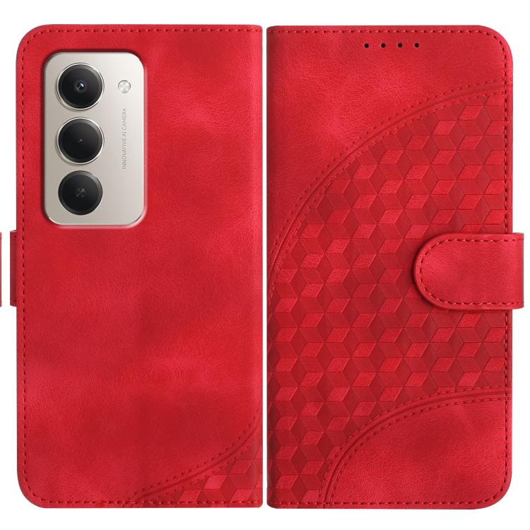 Elephant Head Embossed Phone Leather Case with Lanyard, For Redmi 15 5G Global / 15 4G SEA 169.5mm, For Redmi 15 5G / 4G EU 171mm, For Redmi Turbo 4 Pro / Poco F7