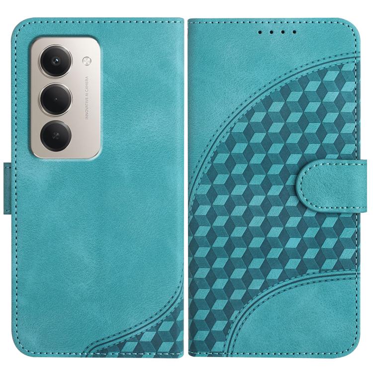Elephant Head Embossed Phone Leather Case with Lanyard, For Redmi 15 5G Global / 15 4G SEA 169.5mm, For Redmi 15 5G / 4G EU 171mm, For Redmi Turbo 4 Pro / Poco F7