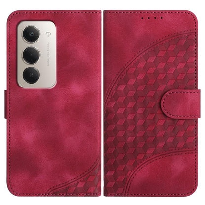 Elephant Head Embossed Phone Leather Case with Lanyard, For Redmi 15 5G Global / 15 4G SEA 169.5mm, For Redmi 15 5G / 4G EU 171mm, For Redmi Turbo 4 Pro / Poco F7