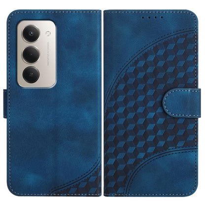 Elephant Head Embossed Phone Leather Case with Lanyard, For Redmi 15 5G Global / 15 4G SEA 169.5mm, For Redmi 15 5G / 4G EU 171mm, For Redmi Turbo 4 Pro / Poco F7