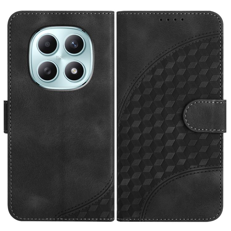 Elephant Head Embossed Phone Leather Case with Lanyard, For Redmi Note 15 4G Global 164mm, For Redmi K90 / Xiaomi Poco F8 Pro 5G, For Redmi 15 5G Global / 15 4G SEA 169.5mm