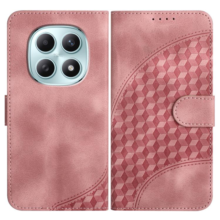 Elephant Head Embossed Phone Leather Case with Lanyard, For Redmi Note 15 4G Global 164mm, For Redmi K90 / Xiaomi Poco F8 Pro 5G, For Redmi 15 5G Global / 15 4G SEA 169.5mm