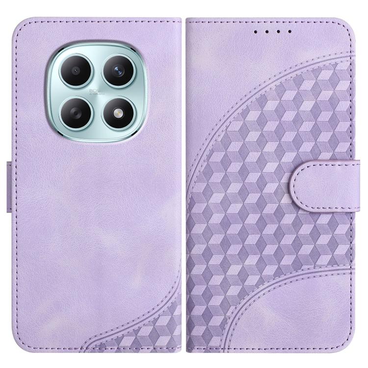 Elephant Head Embossed Phone Leather Case with Lanyard, For Redmi Note 15 4G Global 164mm, For Redmi K90 / Xiaomi Poco F8 Pro 5G, For Redmi 15 5G Global / 15 4G SEA 169.5mm