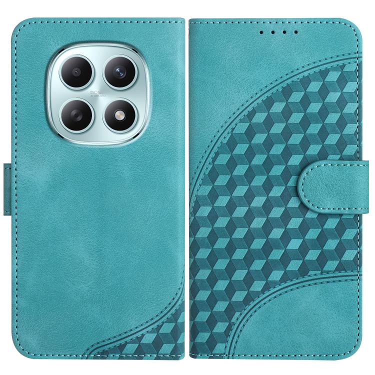 Elephant Head Embossed Phone Leather Case with Lanyard, For Redmi Note 15 4G Global 164mm, For Redmi K90 / Xiaomi Poco F8 Pro 5G, For Redmi 15 5G Global / 15 4G SEA 169.5mm