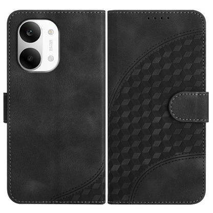 Elephant Head Embossed Phone Leather Case with Lanyard, For Redmi A7 Pro 171mm / Poco C85x 5G, For Redmi Turbo 5 Max / Poco X8 Pro Max, For Redmi Turbo 5 5G / Poco X8 Pro 5G