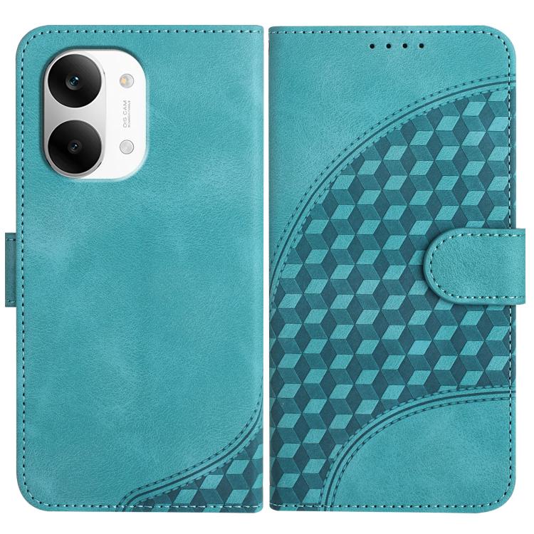 Elephant Head Embossed Phone Leather Case with Lanyard, For Redmi A7 Pro 171mm / Poco C85x 5G, For Redmi Turbo 5 Max / Poco X8 Pro Max, For Redmi Turbo 5 5G / Poco X8 Pro 5G
