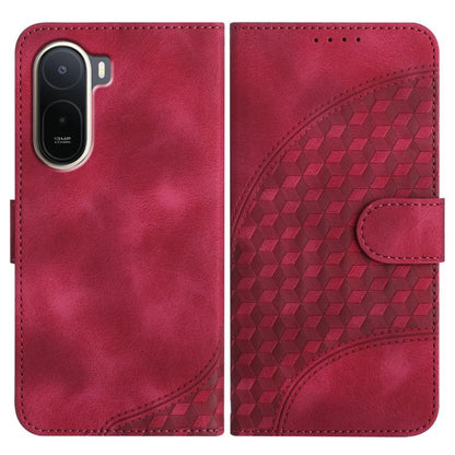 Elephant Head Embossed Phone Leather Case with Lanyard, For Redmi A7 Pro 171mm / Poco C85x 5G, For Redmi Turbo 5 Max / Poco X8 Pro Max, For Redmi Turbo 5 5G / Poco X8 Pro 5G