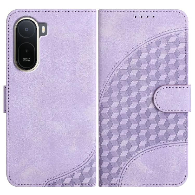 Elephant Head Embossed Phone Leather Case with Lanyard, For Redmi A7 Pro 171mm / Poco C85x 5G, For Redmi Turbo 5 Max / Poco X8 Pro Max, For Redmi Turbo 5 5G / Poco X8 Pro 5G