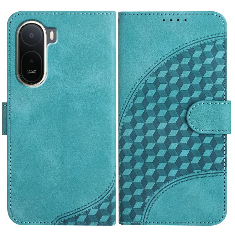 Elephant Head Embossed Phone Leather Case with Lanyard, For Redmi A7 Pro 171mm / Poco C85x 5G, For Redmi Turbo 5 Max / Poco X8 Pro Max, For Redmi Turbo 5 5G / Poco X8 Pro 5G
