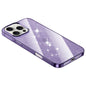 Electroplated PC Hybrid Glitter Glass Phone Case, For iPhone 15 Pro Max, For iPhone 15 Pro, For iPhone 15, For iPhone 14, For iPhone 14 Pro, For iPhone 14 Pro Max, For iPhone 13 Pro Max, For iPhone 13 Pro
