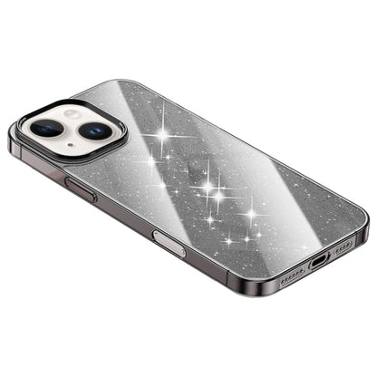 Electroplated PC Hybrid Glitter Glass Phone Case, For iPhone 15 Pro Max, For iPhone 15 Pro, For iPhone 15, For iPhone 14, For iPhone 14 Pro, For iPhone 14 Pro Max, For iPhone 13 Pro Max, For iPhone 13 Pro