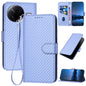 YX0070 Carbon Fiber Buckle Leather Phone Case with Lanyard, For Redmi A5 4G 171.7mm / Poco C71, For Redmi K80 Pro / Poco F7 Ultra, For Redmi K80 / Poco F7 Pro