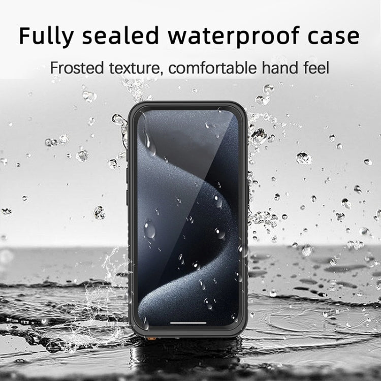 RedPepper Shockproof IP68 Waterproof PC + TPU Protective Case, For iPhone 15 Pro Max, For iPhone 15 Pro, For iPhone 15 Plus, For iPhone 15