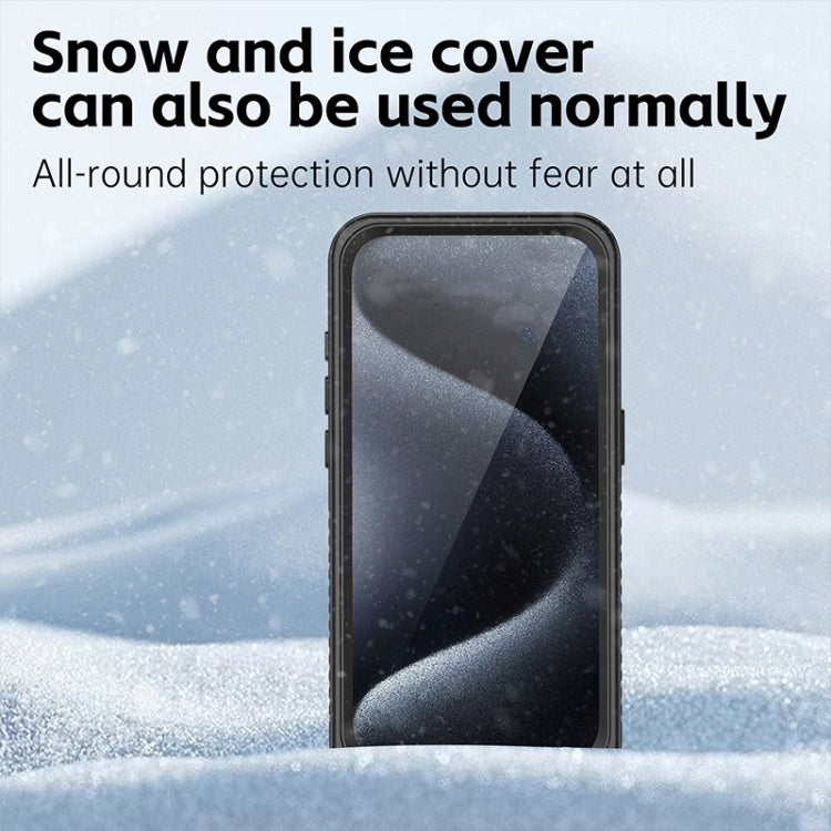 RedPepper Shockproof IP68 Waterproof PC + TPU Protective Case, For iPhone 15 Pro Max, For iPhone 15 Pro, For iPhone 15 Plus, For iPhone 15