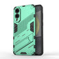 Punk Armor 2 in 1 PC + TPU Shockproof Phone Case with Invisible Holder, For Samsung Galaxy S26 5G, For Samsung Galaxy S25 Edge 5G, For Samsung Galaxy S25 5G