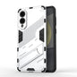 Punk Armor 2 in 1 PC + TPU Shockproof Phone Case with Invisible Holder, For Samsung Galaxy S26 5G, For Samsung Galaxy S25 Edge 5G, For Samsung Galaxy S25 5G