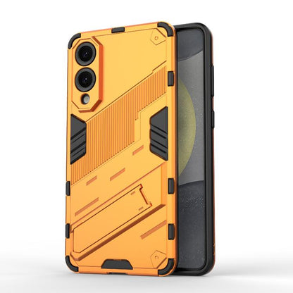 Punk Armor 2 in 1 PC + TPU Shockproof Phone Case with Invisible Holder, For Samsung Galaxy S26 5G, For Samsung Galaxy S25 Edge 5G, For Samsung Galaxy S25 5G