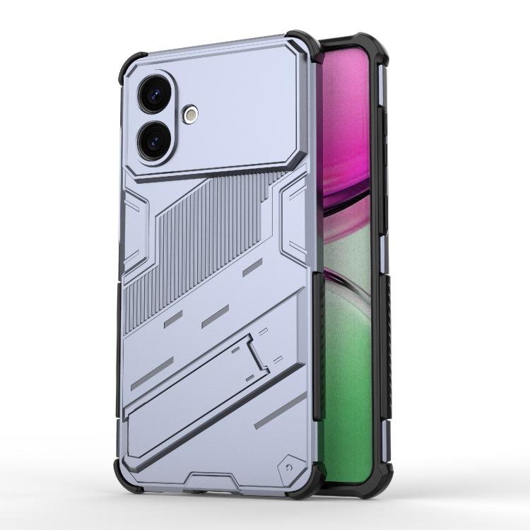Punk Armor 2 in 1 PC + TPU Shockproof Phone Case with Invisible Holder