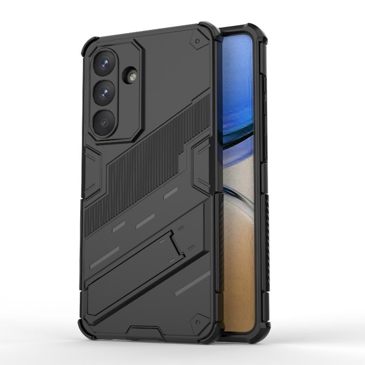 Punk Armor 2 in 1 PC + TPU Shockproof Phone Case with Invisible Holder