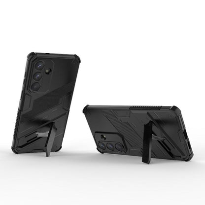 Punk Armor 2 in 1 PC + TPU Shockproof Phone Case with Invisible Holder