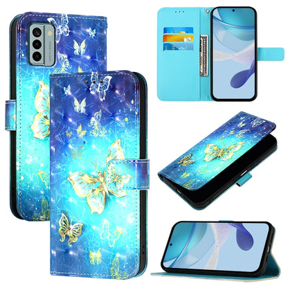 3D Painting Horizontal Flip Leather Phone Case, Series 5