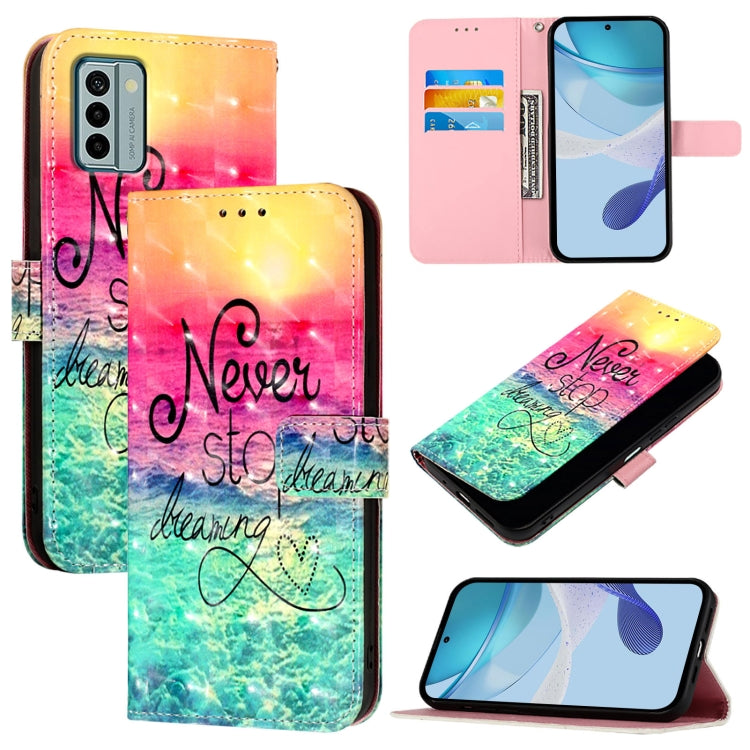 3D Painting Horizontal Flip Leather Phone Case, Series 5