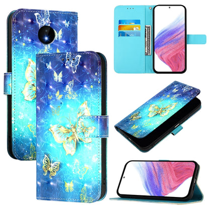 3D Painting Horizontal Flip Leather Phone Case, Series 5