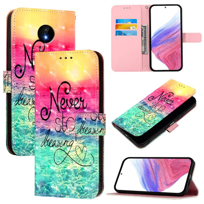 3D Painting Horizontal Flip Leather Phone Case, Series 5