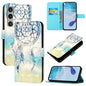 3D Painting Horizontal Flip Leather Phone Case, Series 1